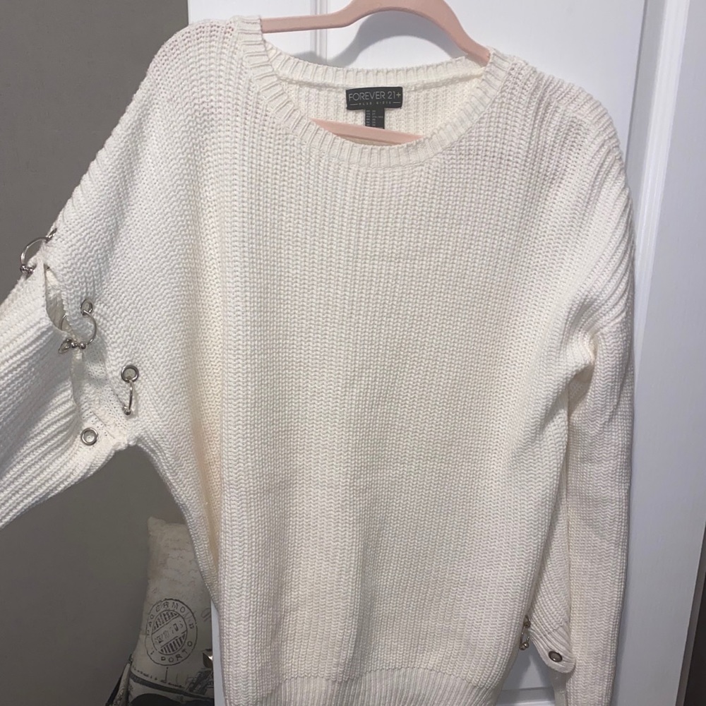 White sweater